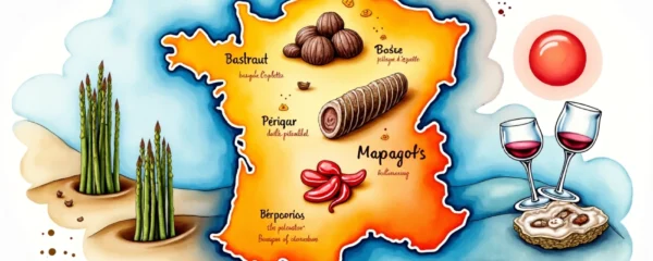 plats typiques de la région Aquitaine